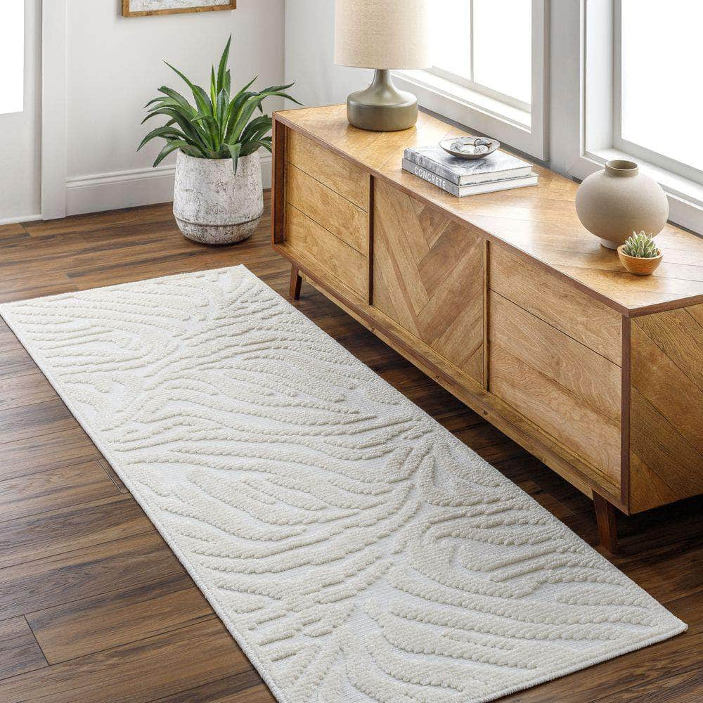 Machine Woven LYA-2316 White, Off-White Rugs #color_white, off-white