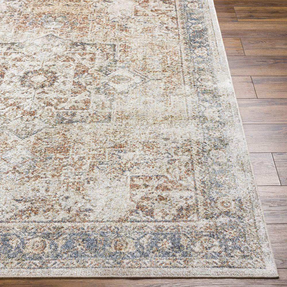 Machine Woven LLL-2317 Oatmeal, Gray Rugs #color_oatmeal, gray