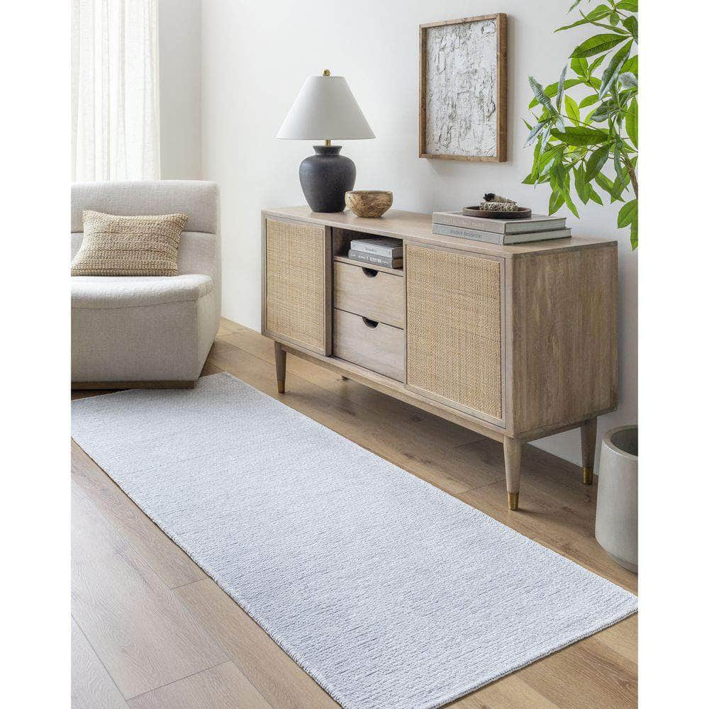 Machine Woven QBC-2300 Light Sage Rugs #color_light sage