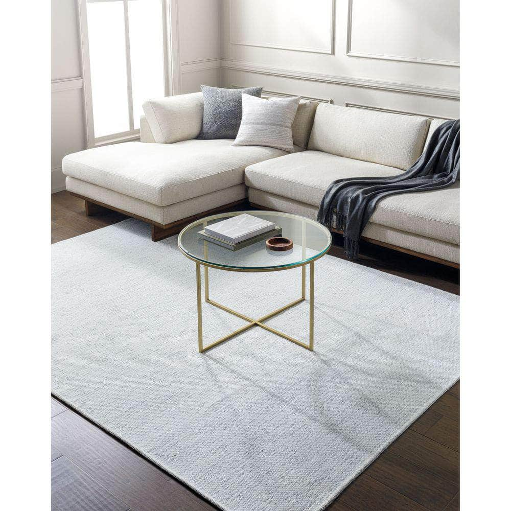 Machine Woven QBC-2302 White Rugs #color_white