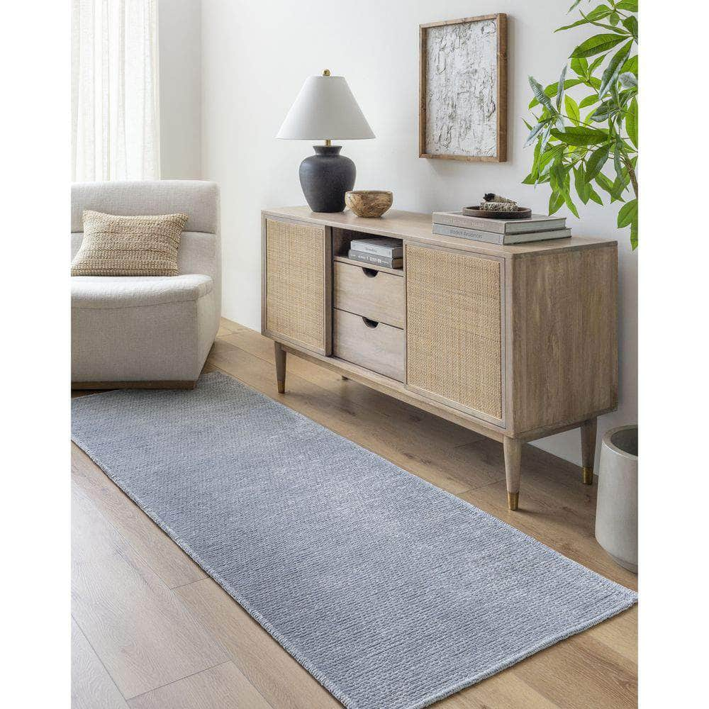 Machine Woven QBC-2303 Light Gray Rugs #color_light gray