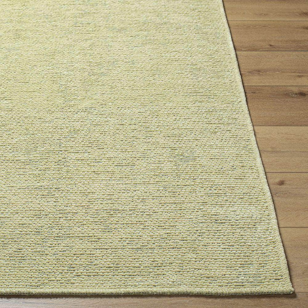 Machine Woven QBC-2306 Grass Green, Tan Rugs #color_grass green, tan