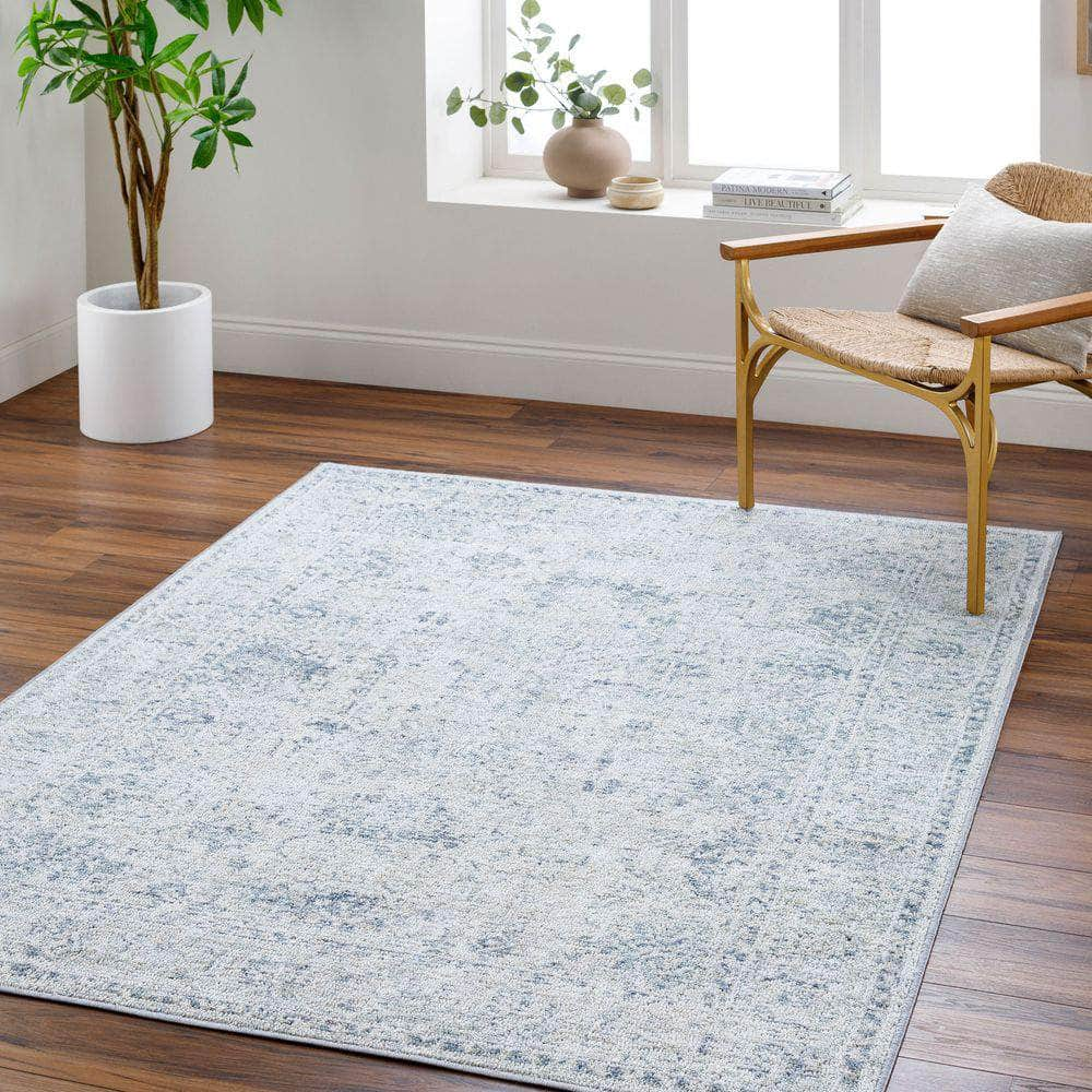 Machine Woven CAH-2301 Beige, Gray Rugs #color_beige, gray