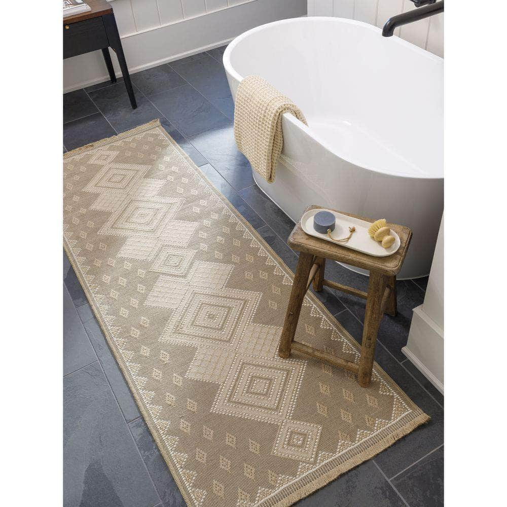 Machine Woven MYS-2305 Tan, Beige Rugs #color_tan, beige