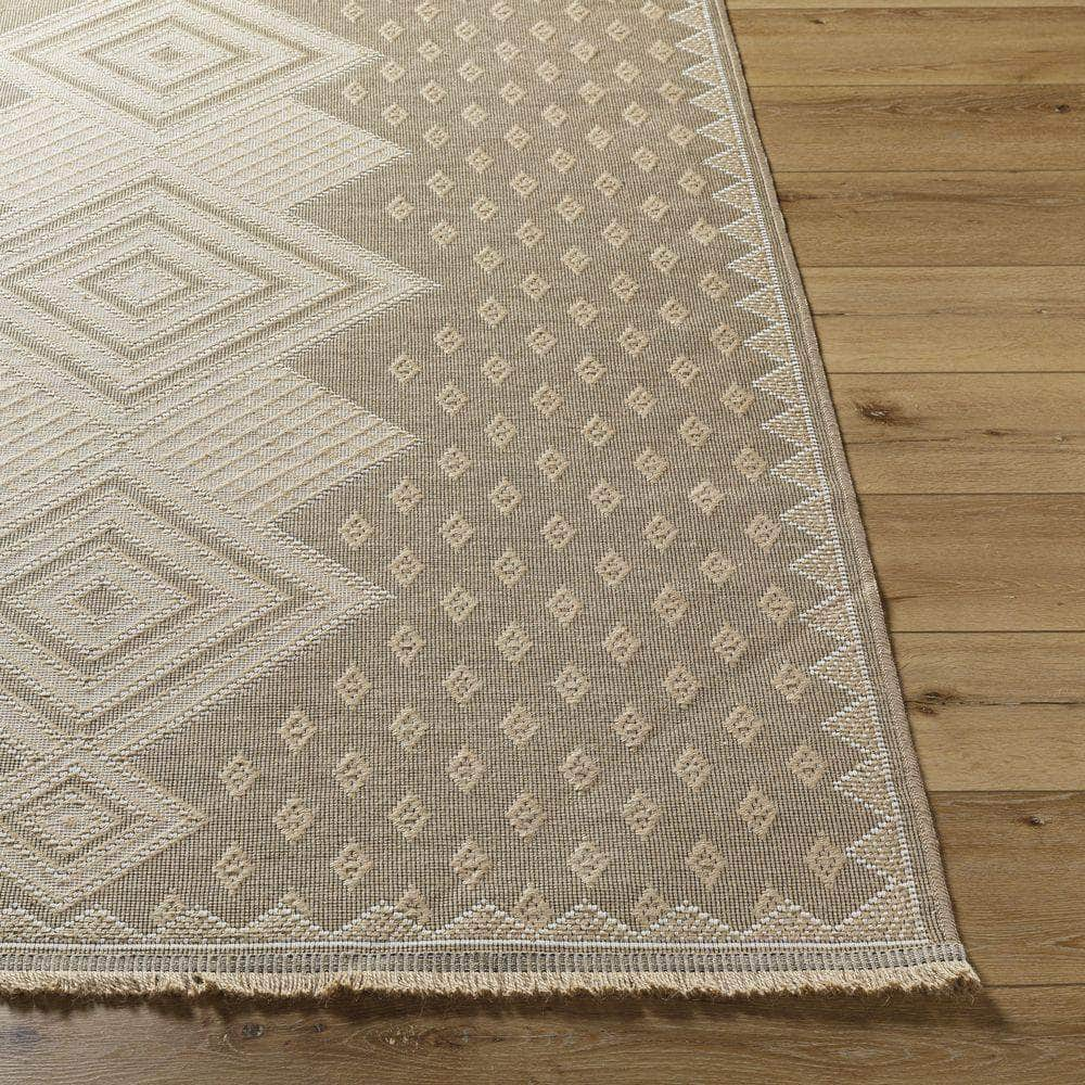 Machine Woven MYS-2305 Tan, Beige Rugs #color_tan, beige