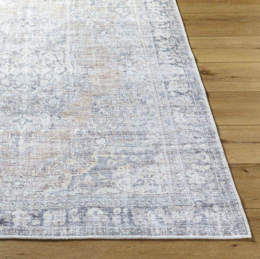 Machine Woven BODA-2305 Metallic - Silver, Slate Rugs #color_metallic - silver, slate