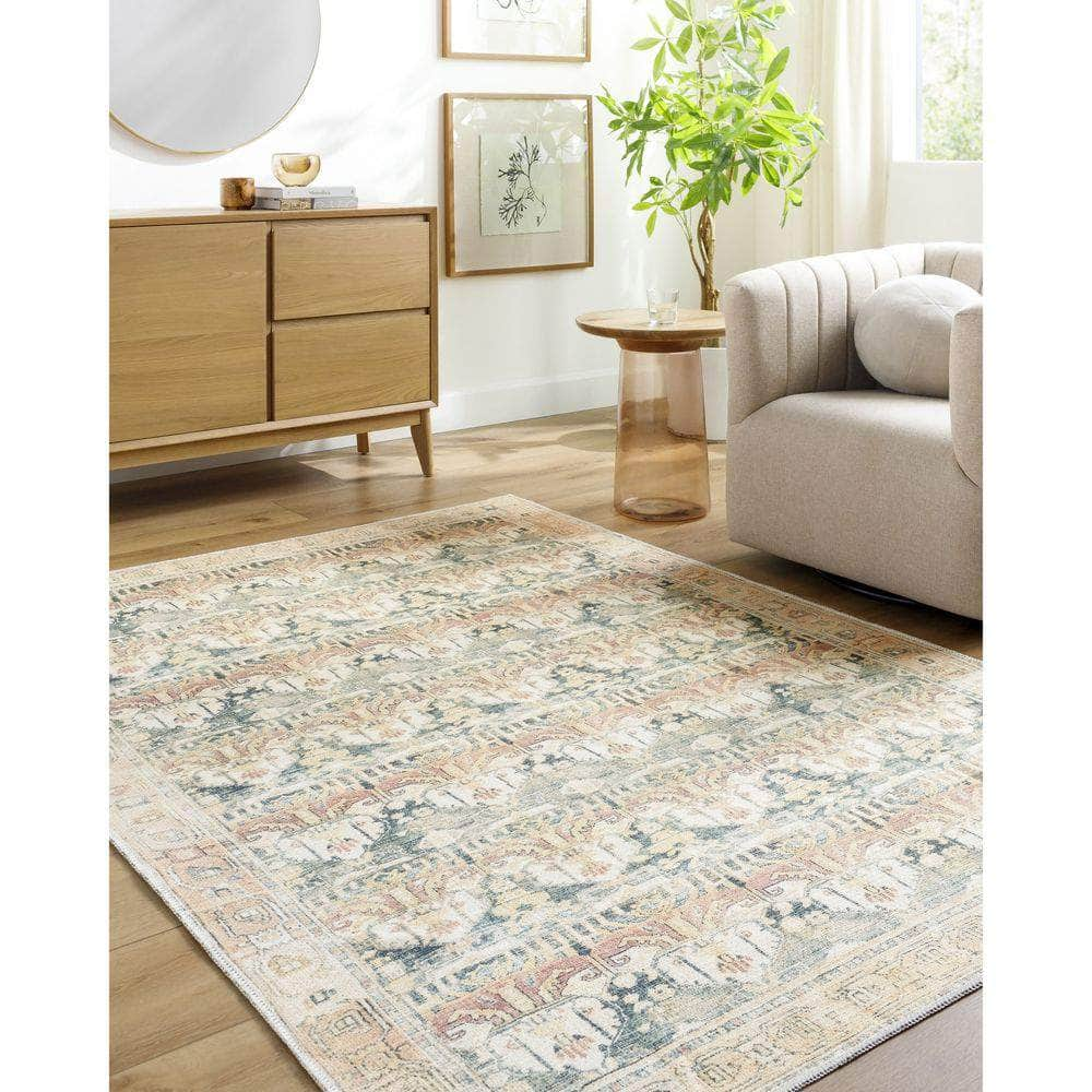 Machine Woven AML-2397 Medium Green, Grass Green Rugs #color_medium green, grass green