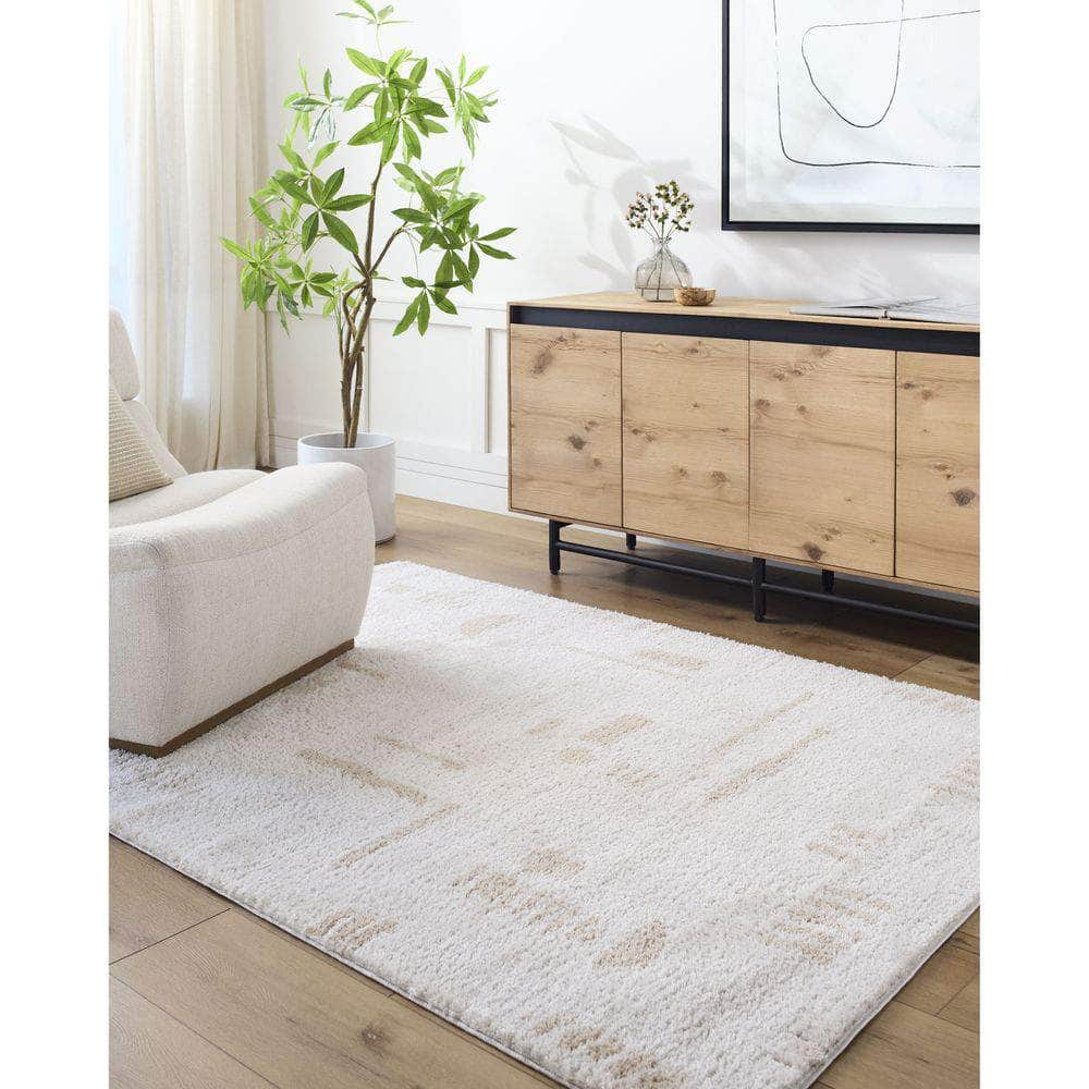 Machine Woven FSG-2301 Light Beige, Beige Rugs #color_light beige, beige