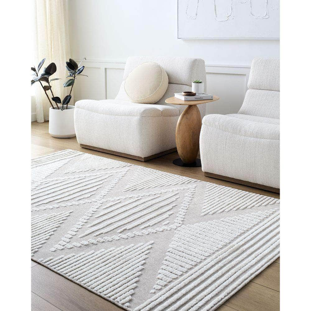 Machine Woven LYA-2340 Beige, Cream Rugs #color_beige, cream