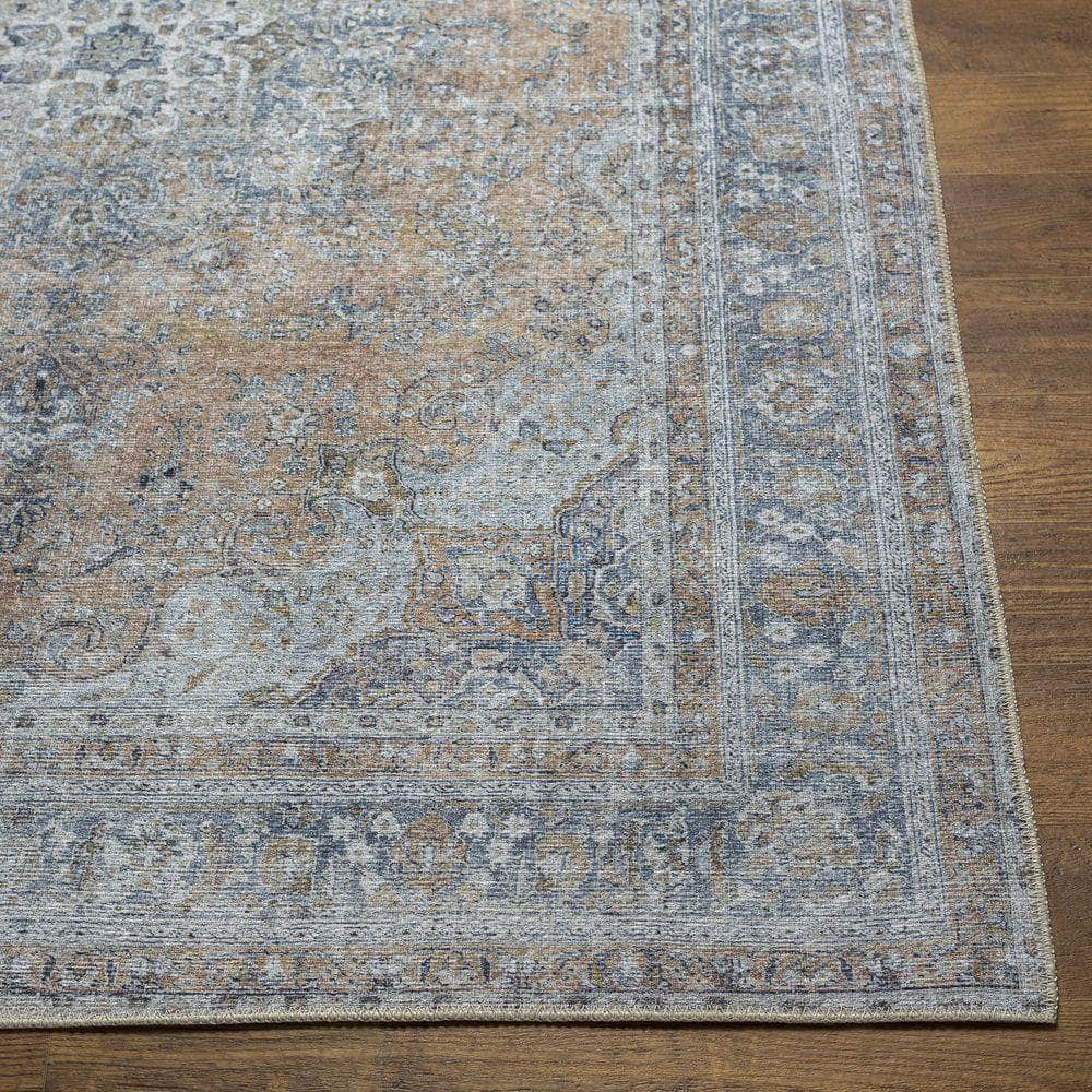 Machine Woven THI-2705 Blue, Slate Rugs #color_blue, slate