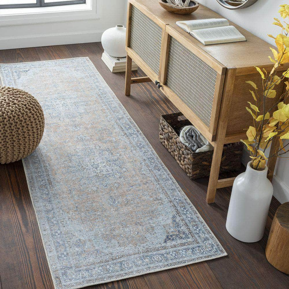 Machine Woven THI-2705 Blue, Slate Rugs #color_blue, slate