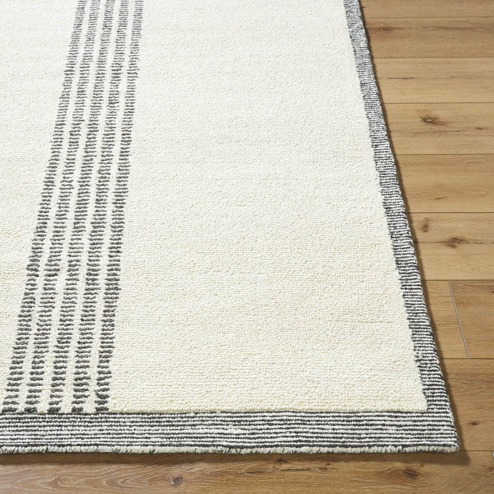 Handmade BKO-2319 Light Silver, Off-White, Metallic - Silver Rugs #color_light silver, off-white, metallic - silver