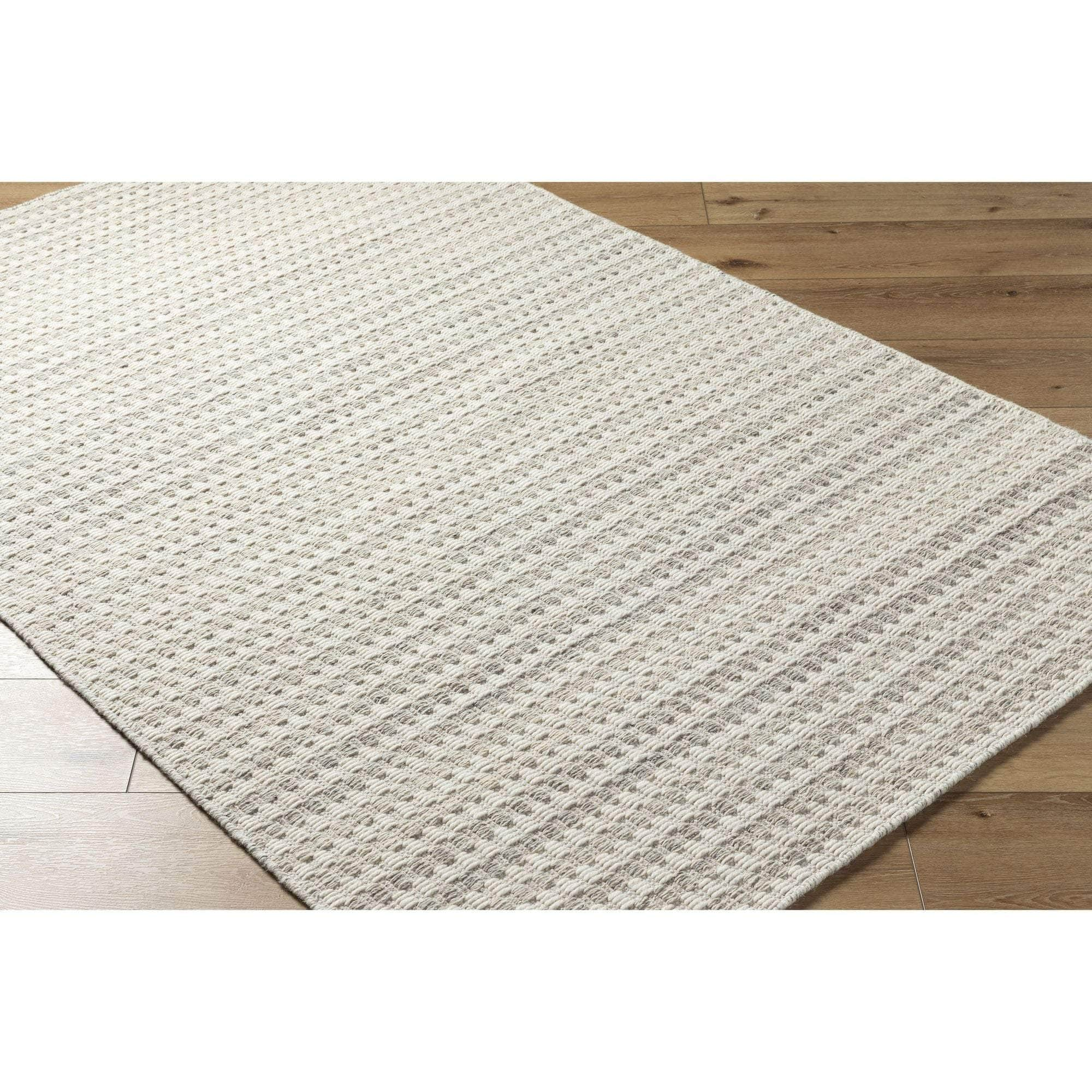 Handmade MDI-2356 Pearl, Ivory, Ash Rugs #color_pearl, ivory, ash