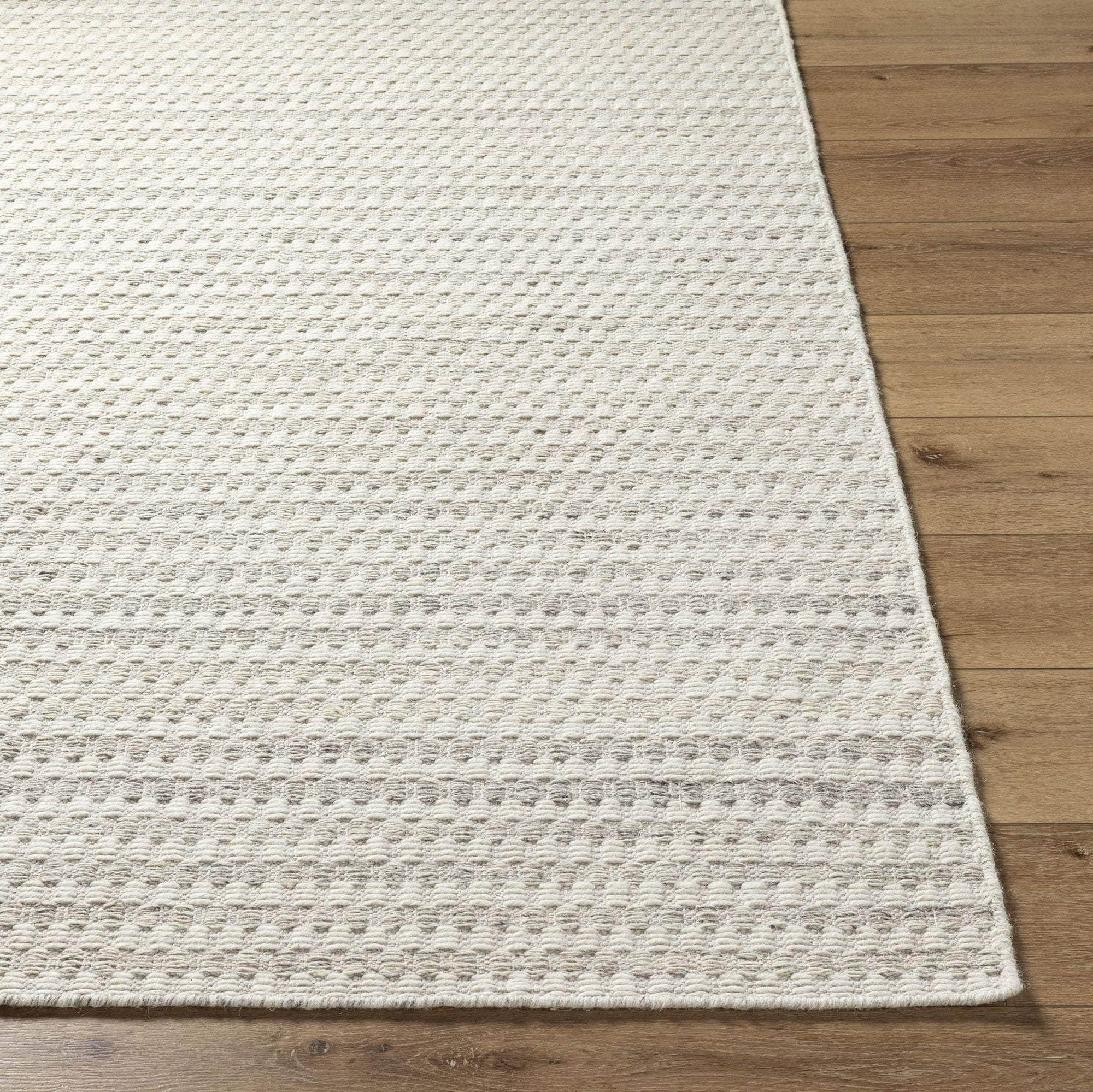 Handmade MDI-2356 Pearl, Ivory, Ash Rugs #color_pearl, ivory, ash