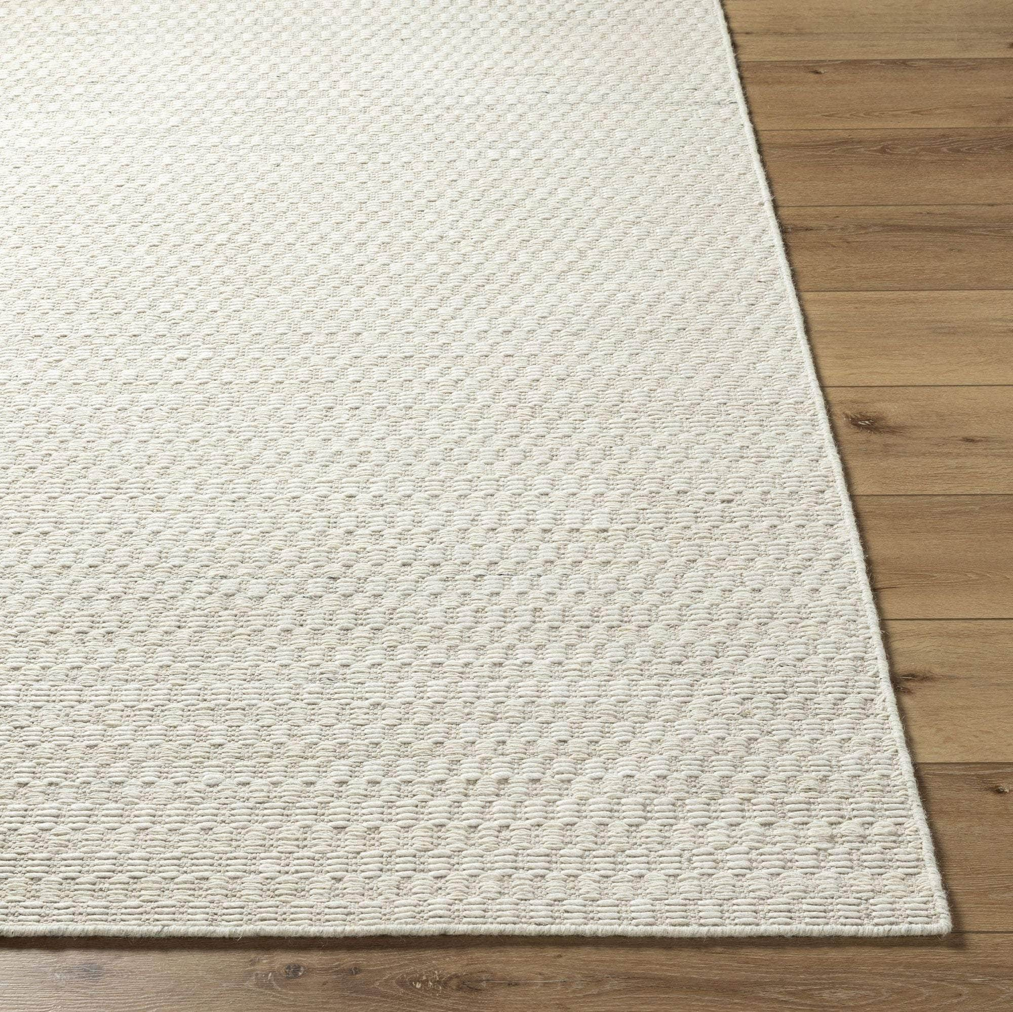 Handmade MDI-2357 Light Silver, Off-White Rugs #color_light silver, off-white