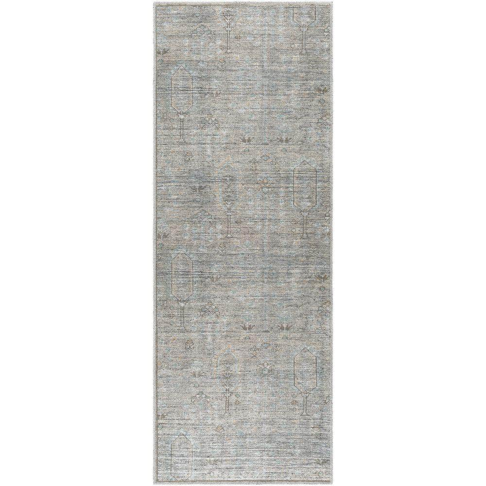 Machine Woven BODA-2302 Metallic - Silver, Grey Rugs #color_metallic - silver, grey