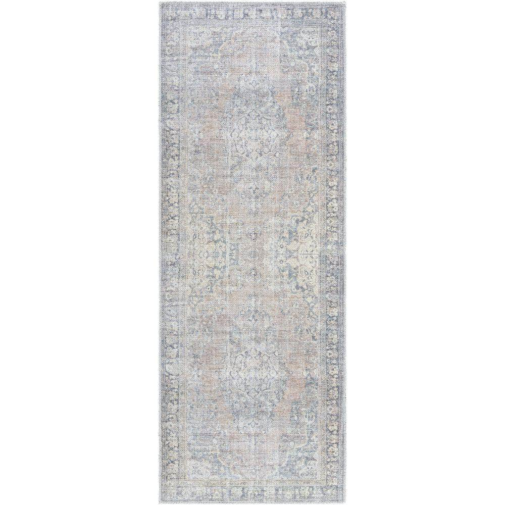 Machine Woven BODA-2305 Metallic - Silver, Slate Rugs #color_metallic - silver, slate