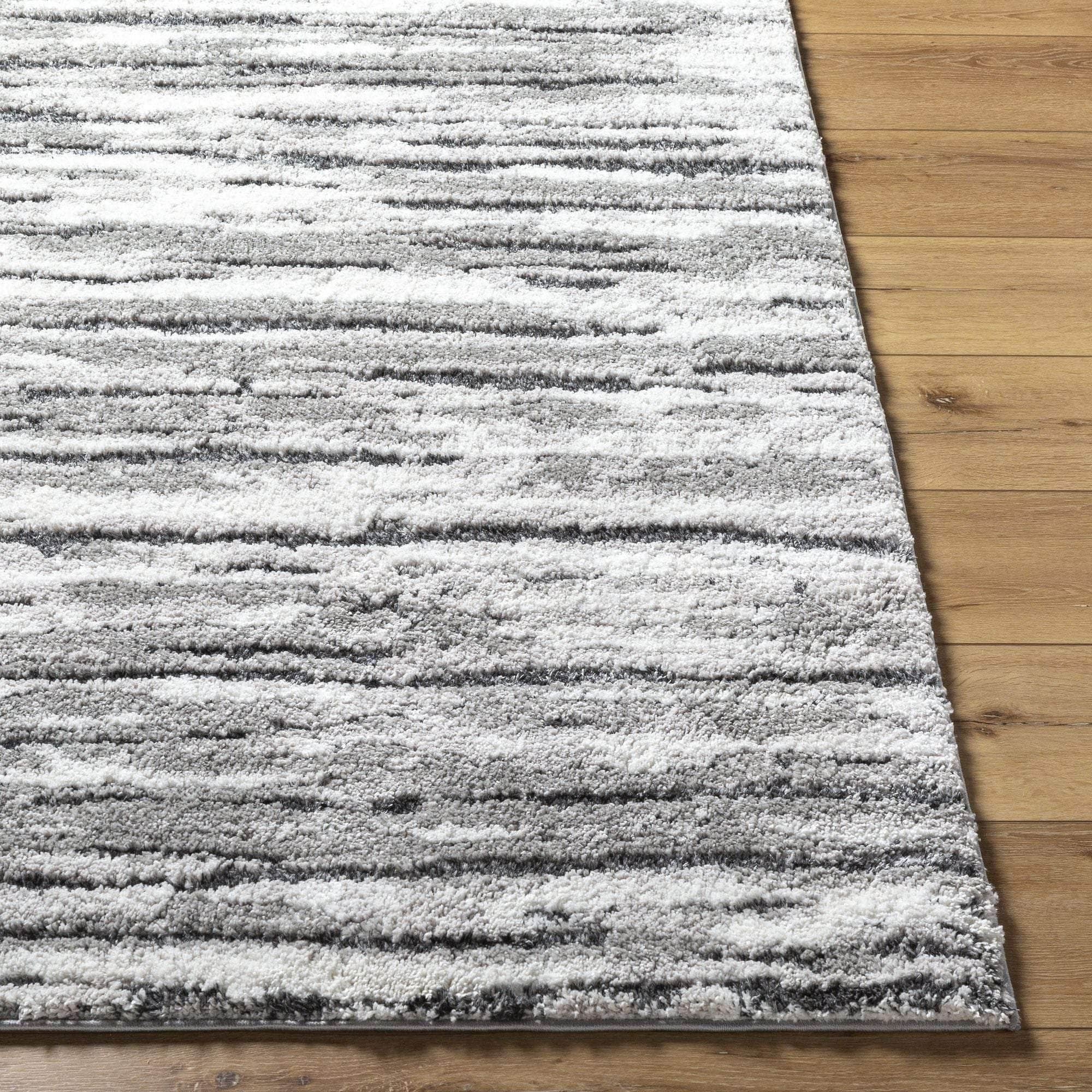 Machine Woven PTF-2324 Light Silver, Grey, Silver, Metallic - Silver, Sage, Black Rugs #color_light silver, grey, silver, metallic - silver, sage, black