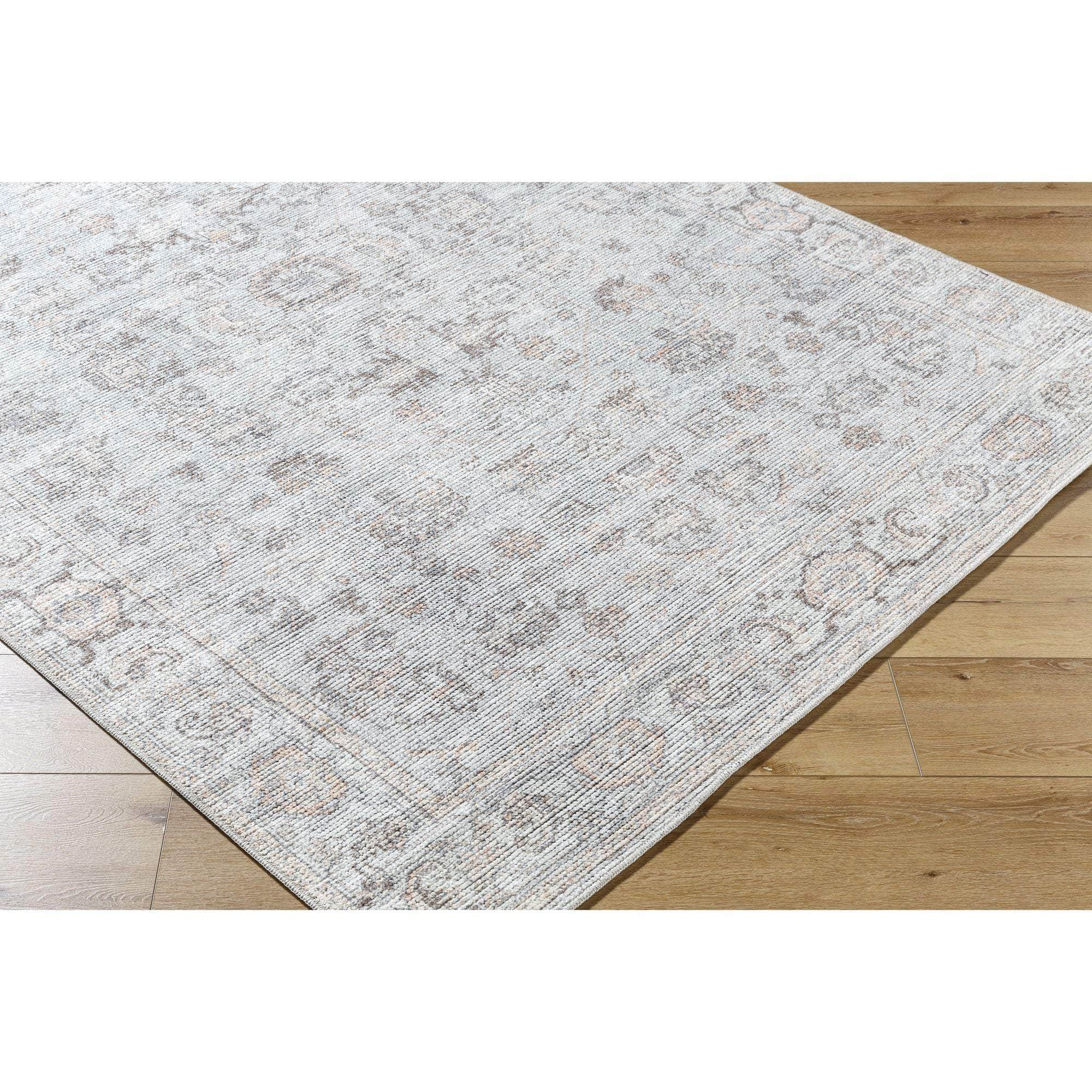 Machine Woven PNWOL-2303 Gray, Tan, Charcoal, Brown, Cream, Light Beige Rugs #color_gray, tan, charcoal, brown, cream, light beige