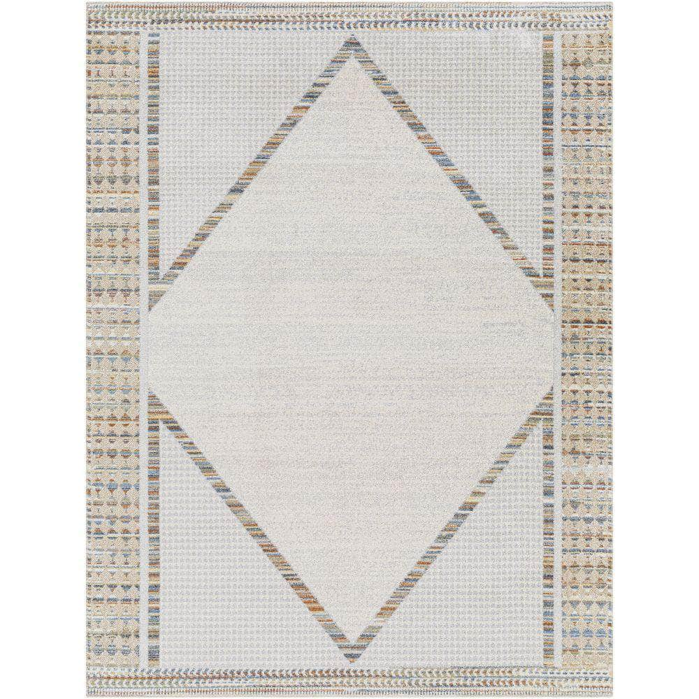 Machine Woven LLL-2312 Oatmeal, Gray Rugs #color_oatmeal, gray