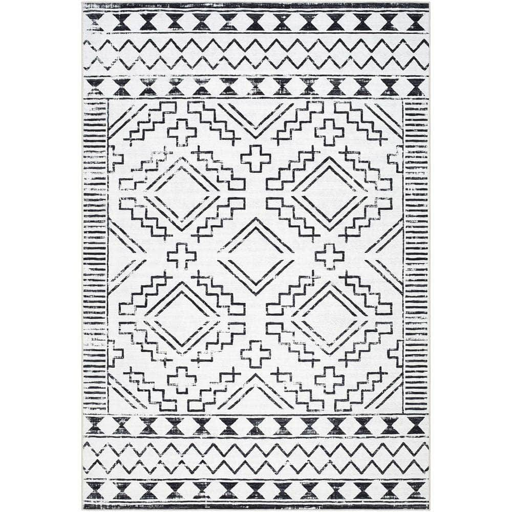 Machine Woven LVB-2327 Off-White, Nickel Rugs #color_off-white, nickel