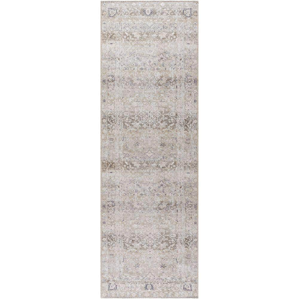 Machine Woven PNWRN-2302 Olive, Brown Rugs #color_olive, brown