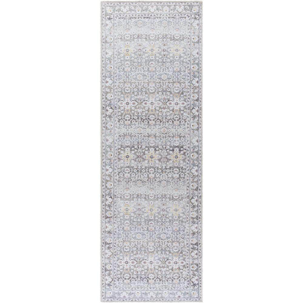 Machine Woven PNWRN-2301 Olive, Cream Rugs #color_olive, cream