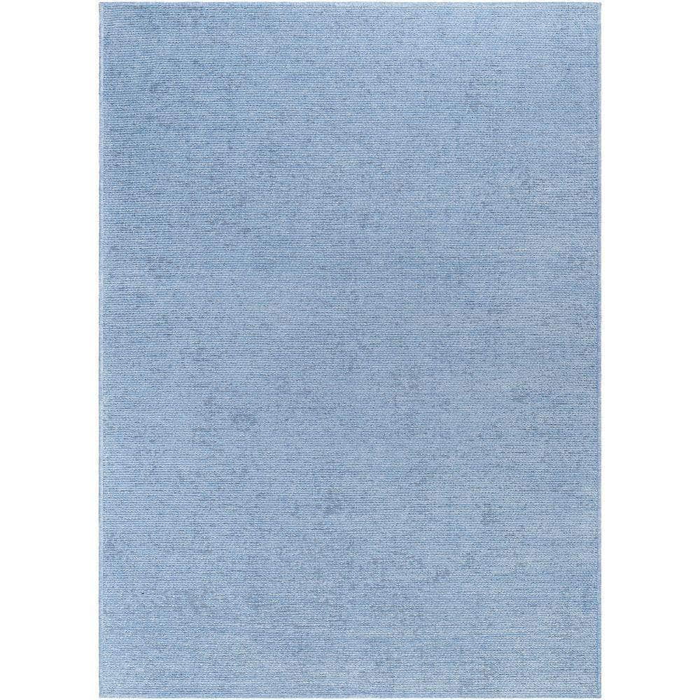 Machine Woven QBC-2304 Pale Blue, Light Blue Rugs #color_pale blue, light blue