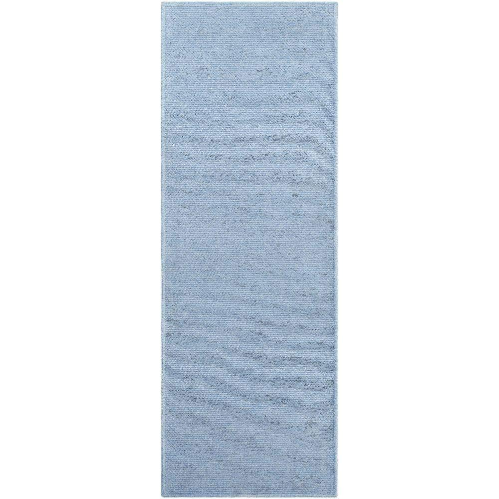 Machine Woven QBC-2304 Pale Blue, Light Blue Rugs #color_pale blue, light blue