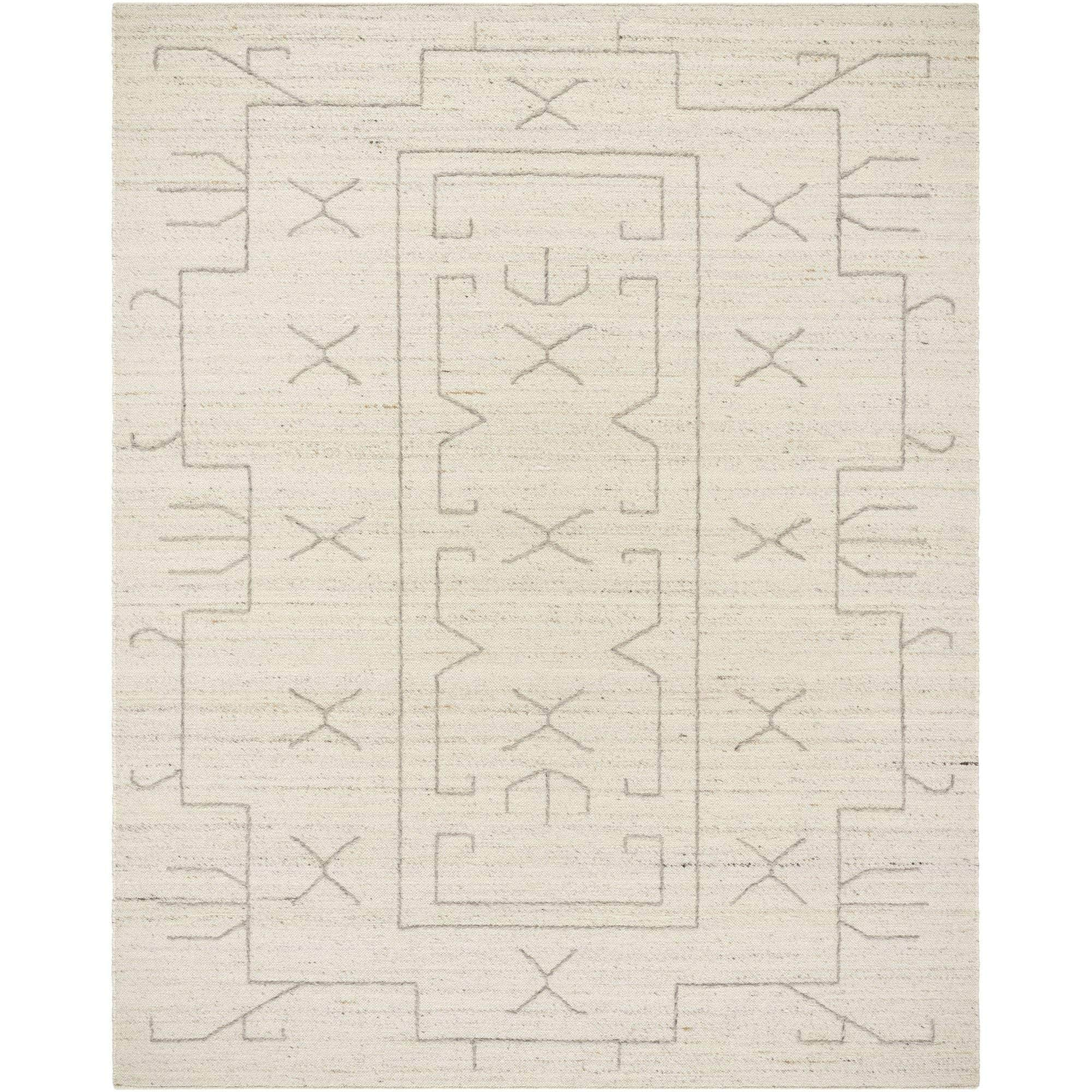 Handmade MCL-2301 Pearl, Ash Rugs #color_pearl, ash