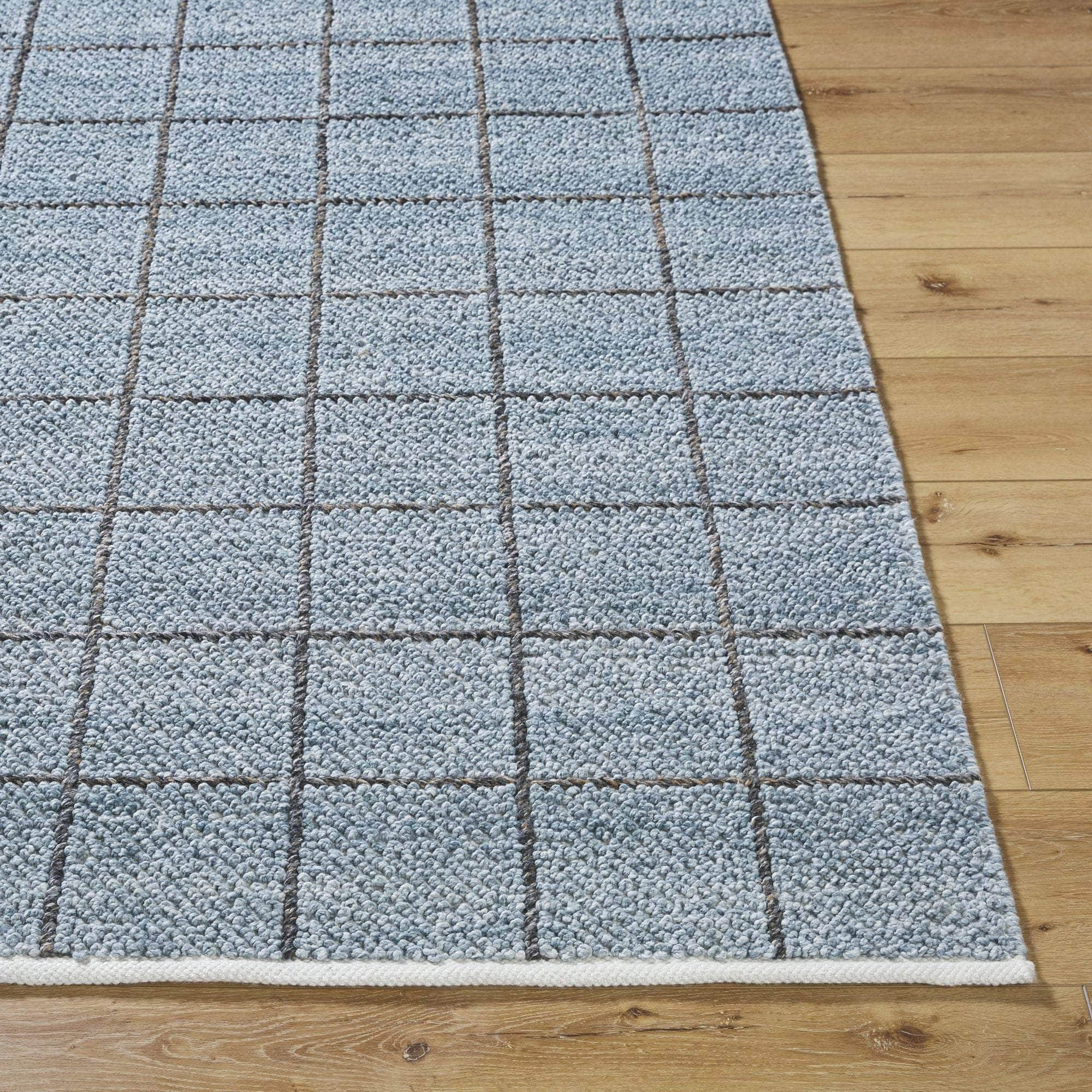 Handmade PVE-2302 Slate Blue, Medium Grey, Metallic - Silver, Pewter, Charcoal, Slate Rugs #color_slate blue, medium grey, metallic - silver, pewter, charcoal, slate