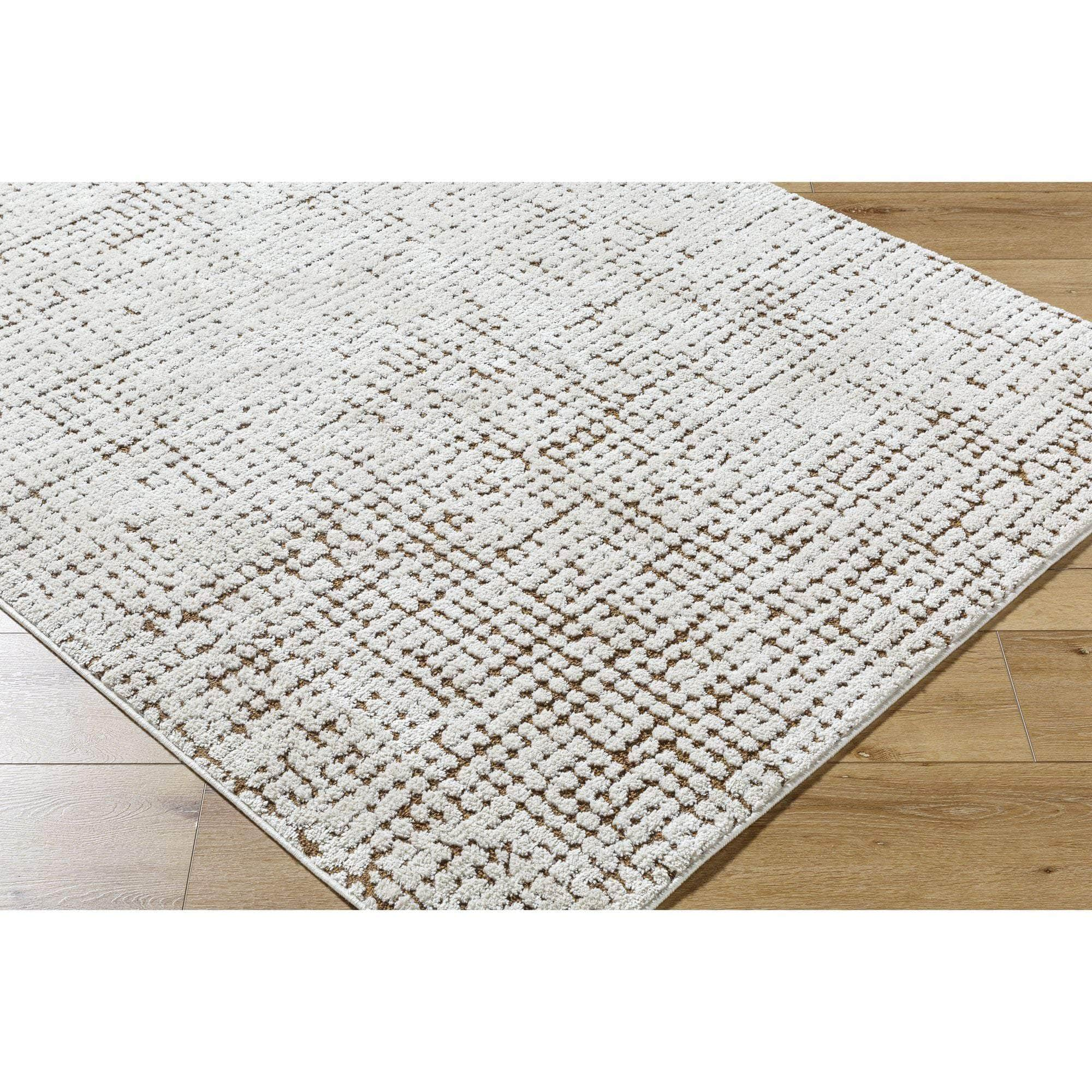 Machine Woven PNWCS-2301 Ivory, Brown Rugs #color_ivory, brown