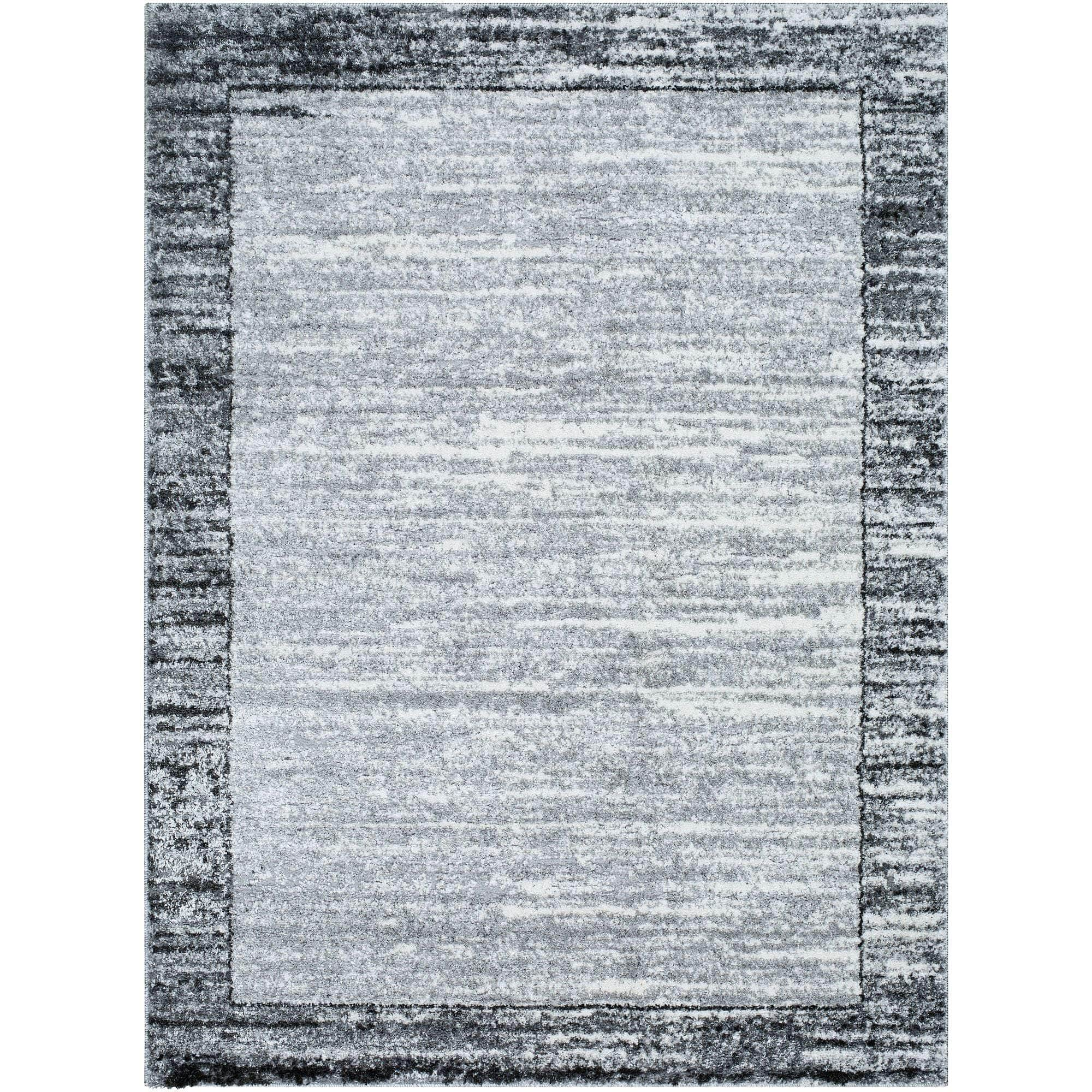 Machine Woven ARP-2314 Slate, Cream, Charcoal Rugs #color_slate, cream, charcoal