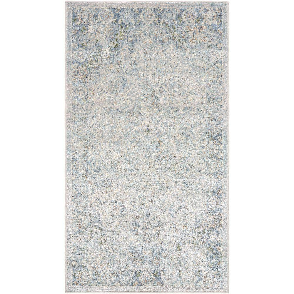 Machine Woven LLL-2366 Slate, Light Silver Rugs #color_slate, light silver