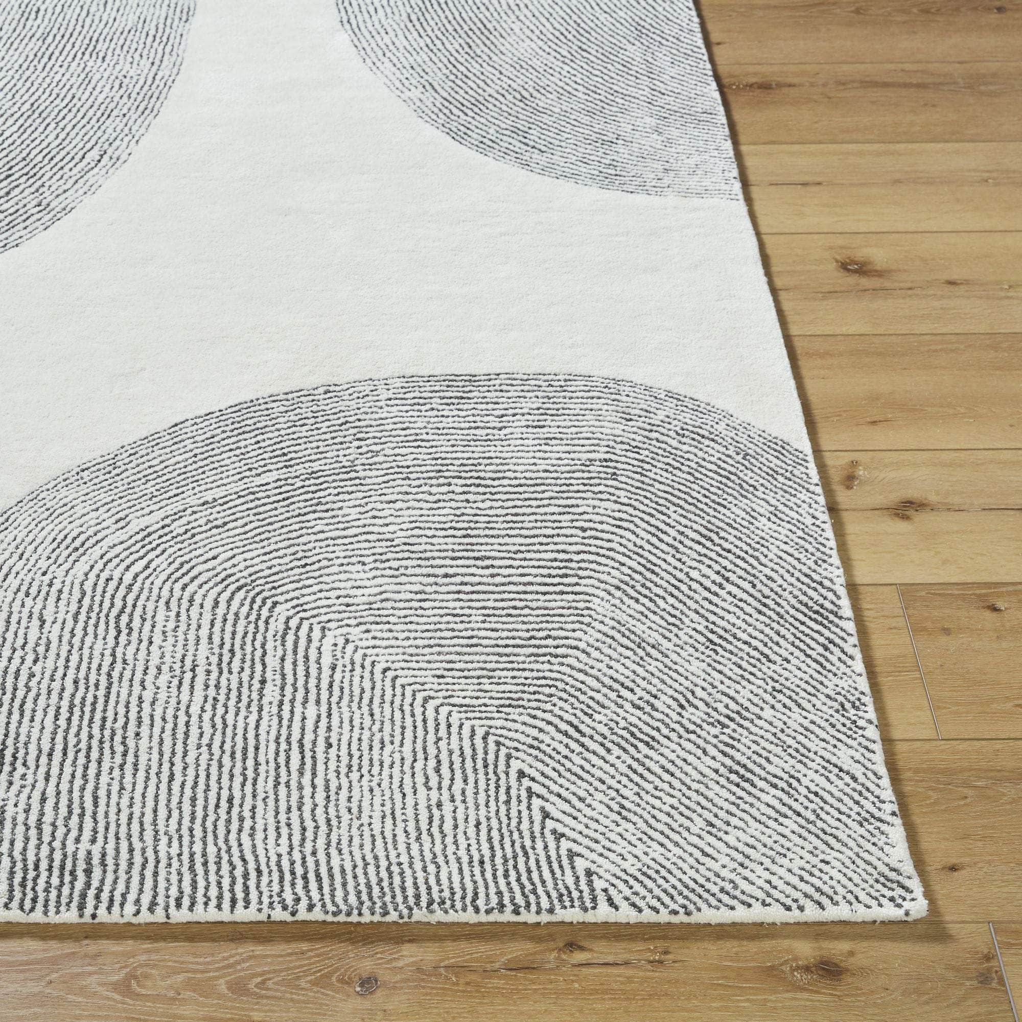 Handmade CRA-2302 Light Silver, Desert Sand, Silver, Slate Rugs #color_light silver, desert sand, silver, slate