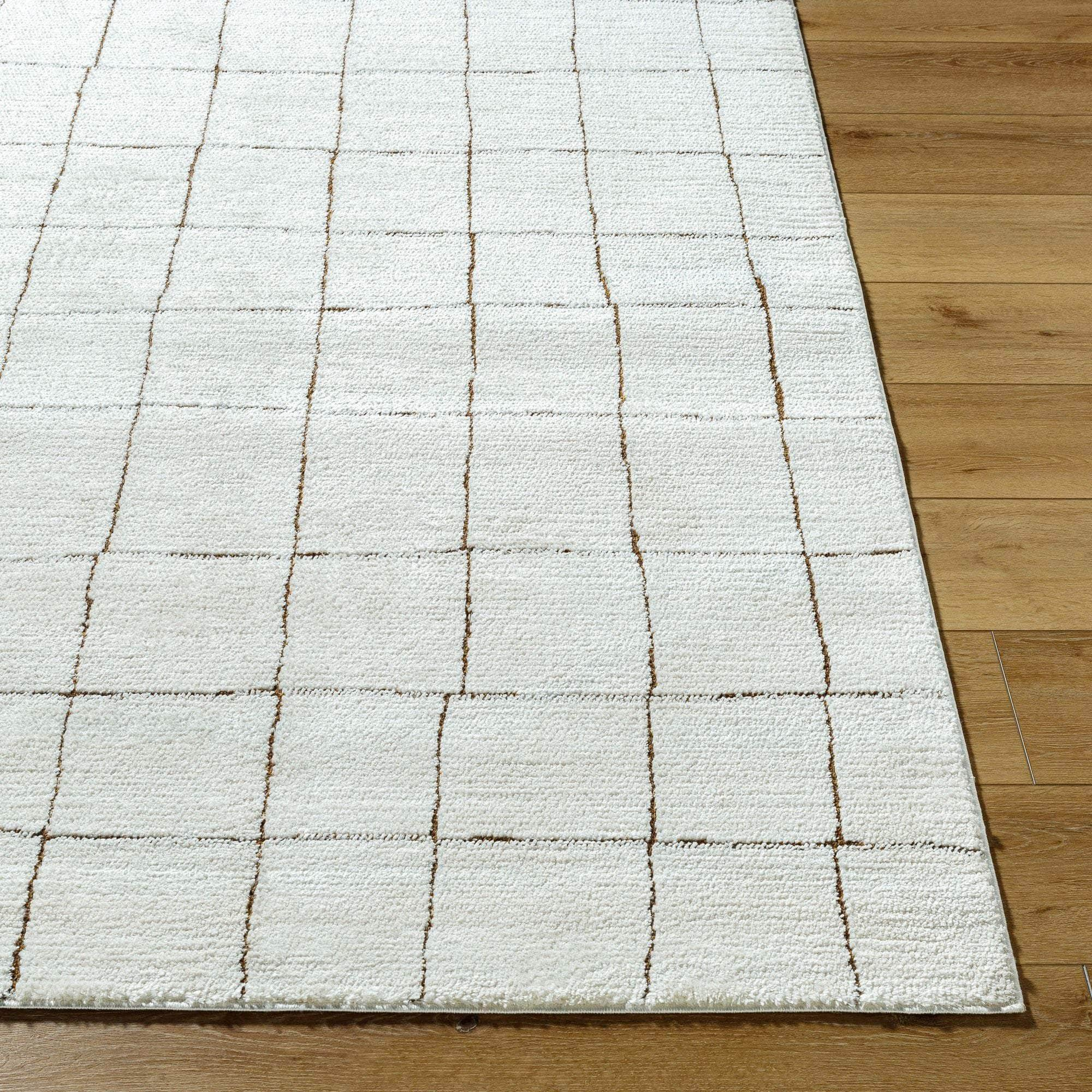 Machine Woven PNWCS-2300 Ivory, Brown Rugs #color_ivory, brown