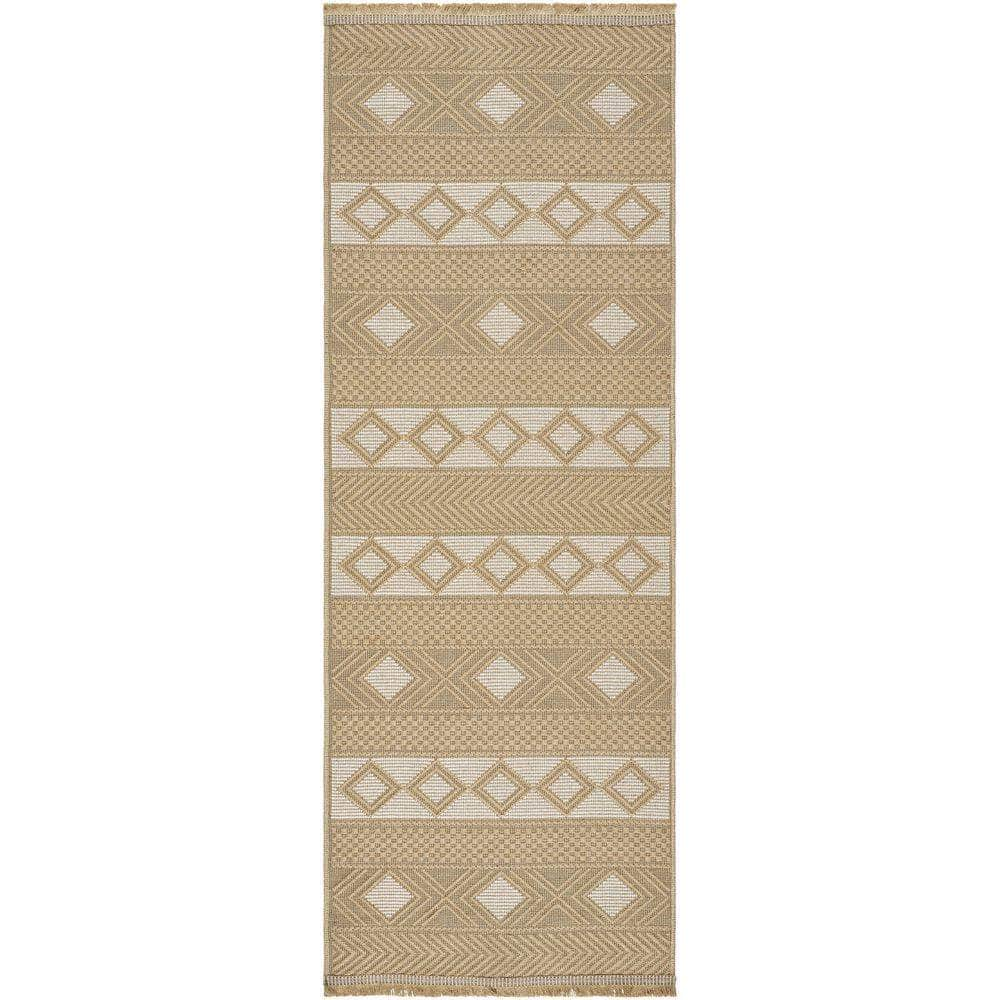 Machine Woven MYS-2302 Tan, Beige Rugs #color_tan, beige