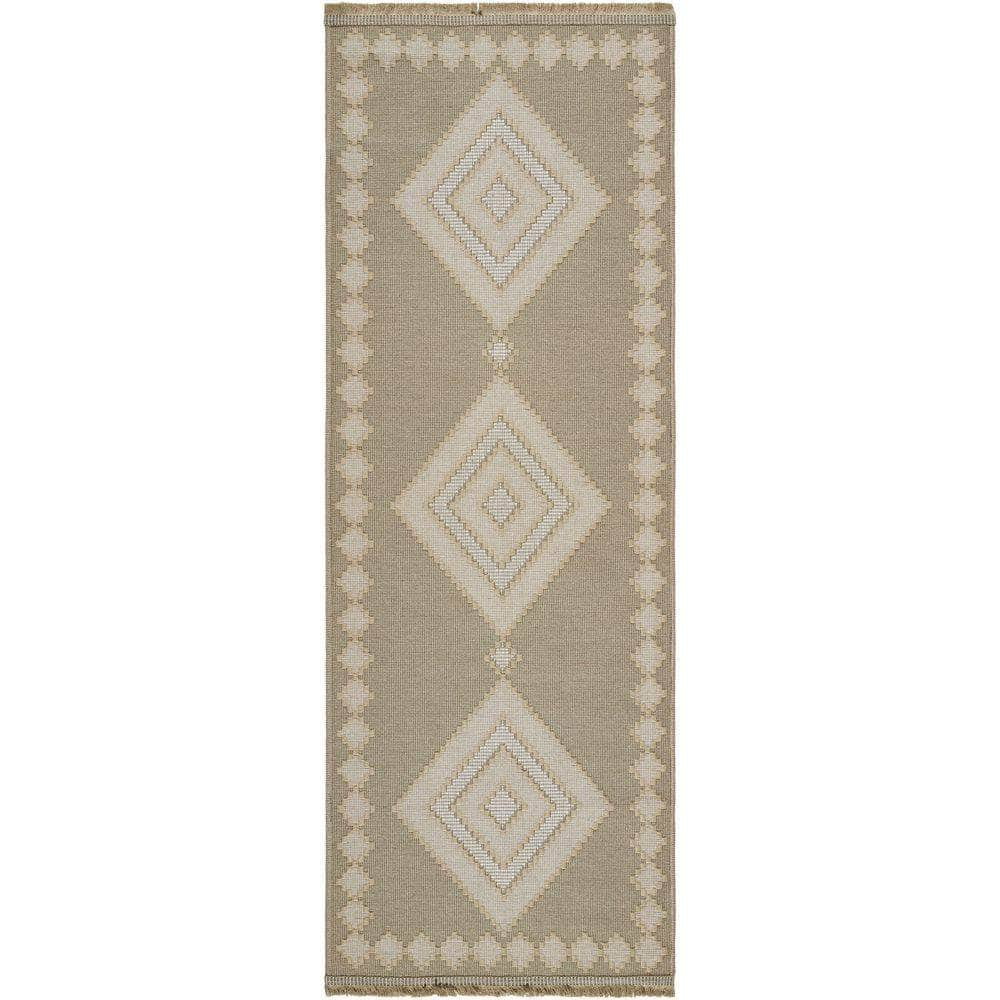 Machine Woven MYS-2304 Tan, Light Beige Rugs #color_tan, light beige