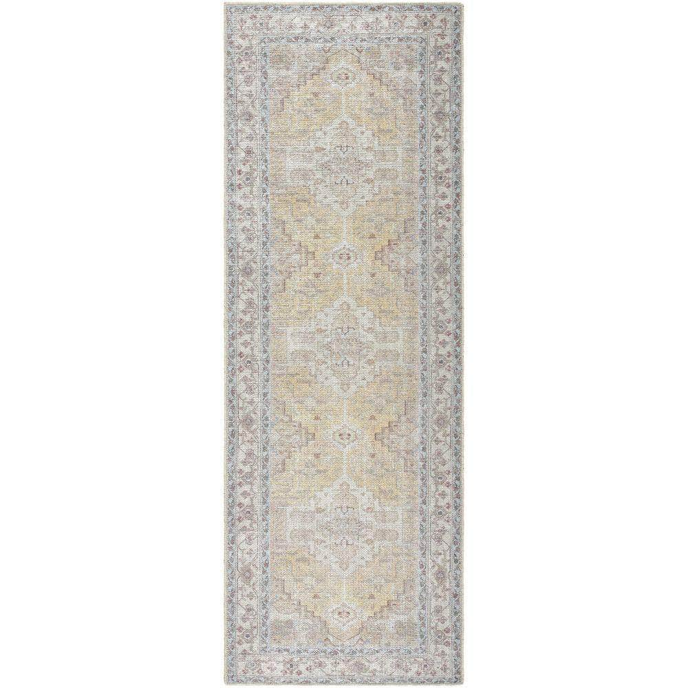 Machine Woven AML-2373 Tan, Light Gray Rugs #color_tan, light gray