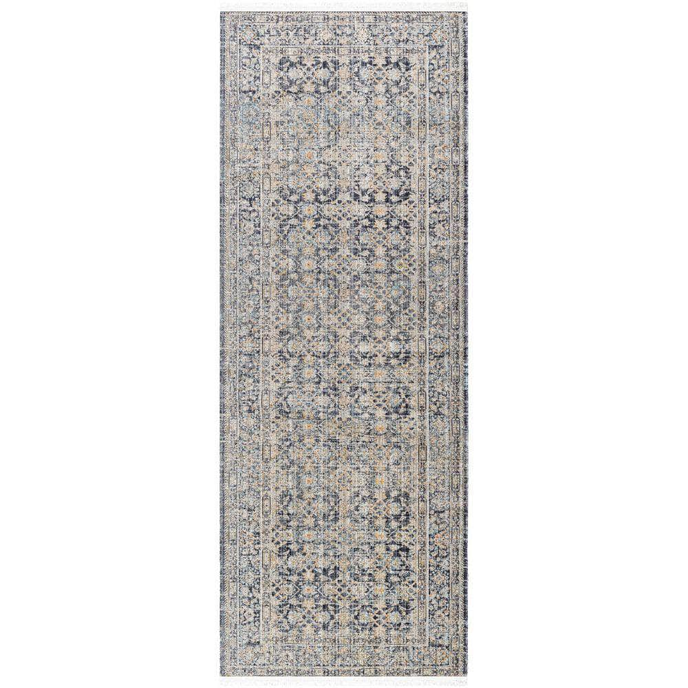 Machine Woven BOMG-2308 Taupe, Black Rugs #color_taupe, black