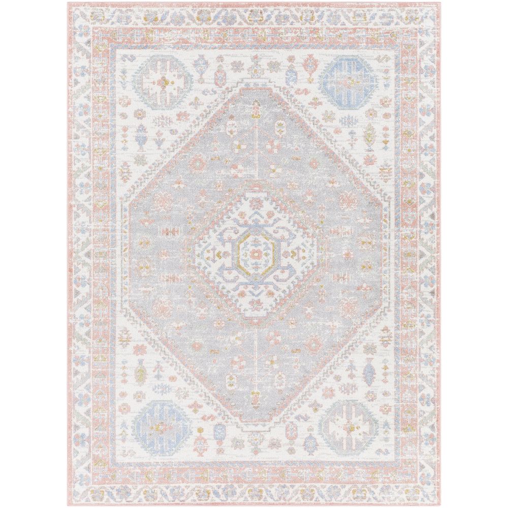 Machine Woven LVR-2348 Ivory, Plum Rugs #color_ivory, plum