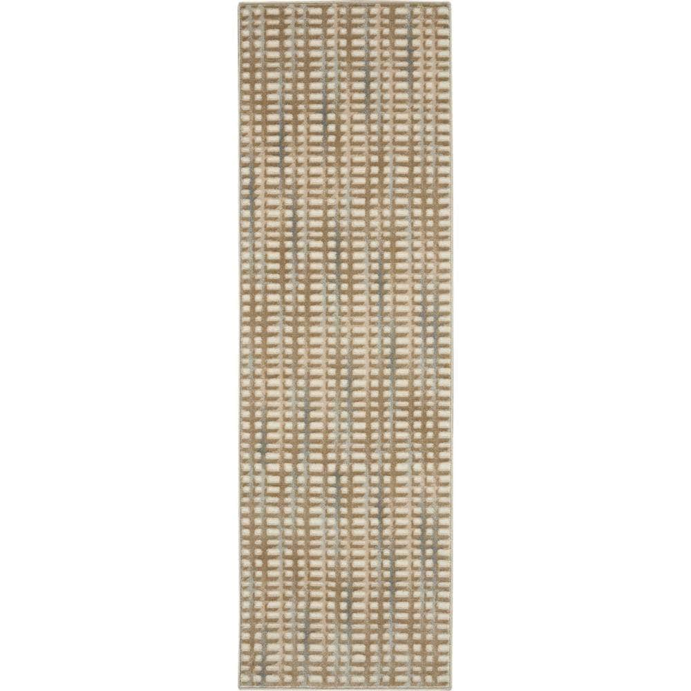 Solace SLA04 Beige/Blue Rugs #color_beige/blue