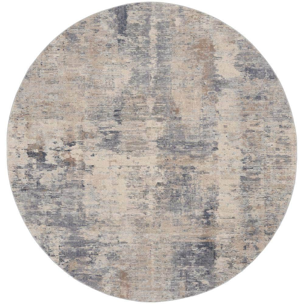 Rustic Textures RUS05 Beige/Grey Rugs #color_beige/grey