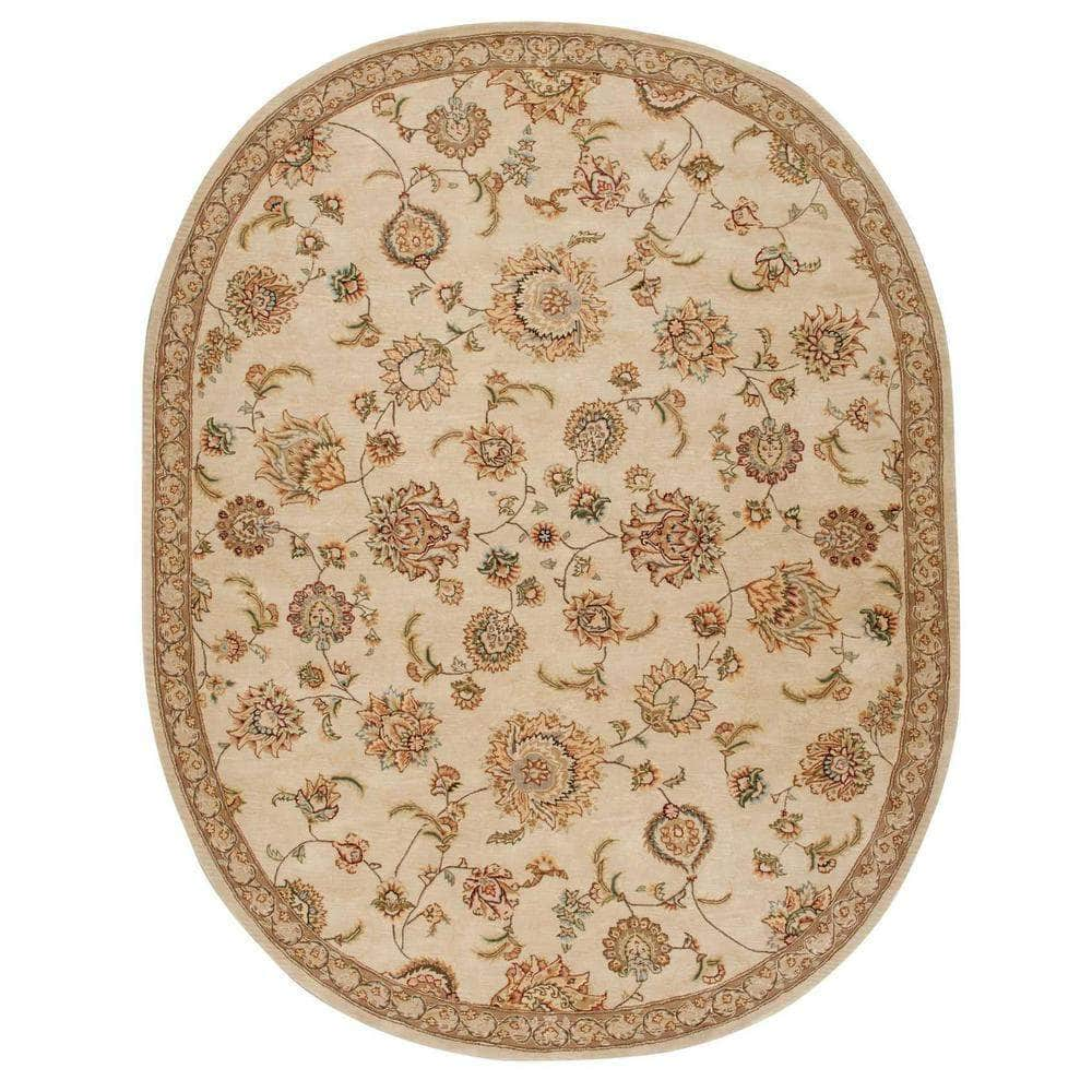 Nourison 2000 2360 Beige Rugs #color_beige