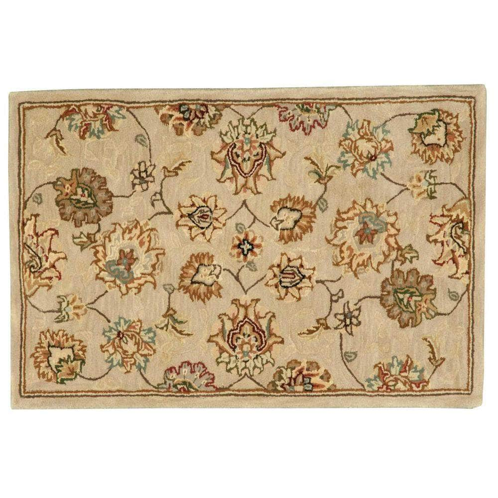 Nourison 2000 2360 Beige Rugs #color_beige