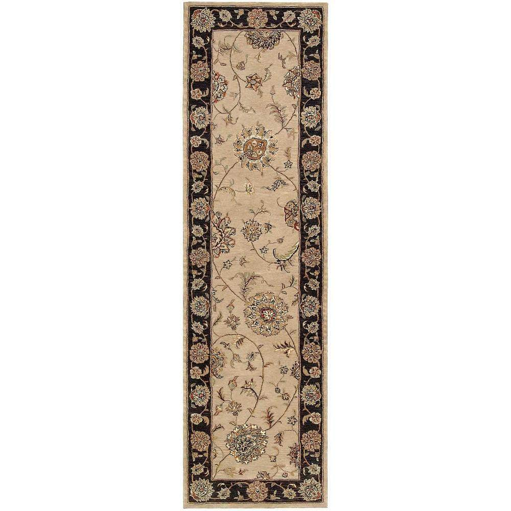 Nourison 2000 2207 Beige Rugs #color_beige