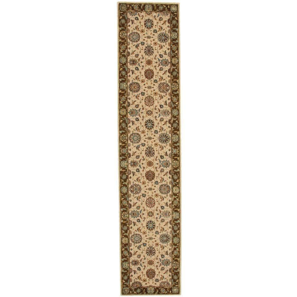 Living Treasures LI05 Beige Rugs #color_beige