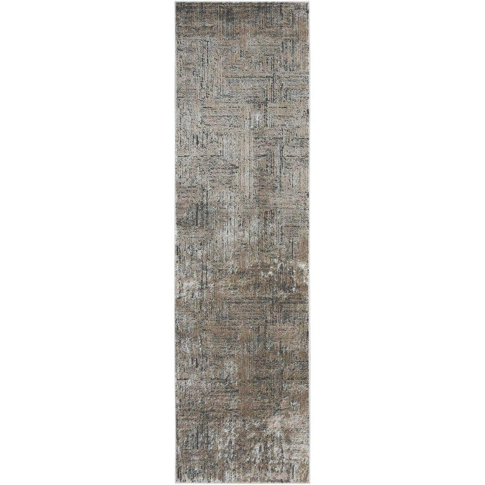 CK024 Irradiant IRR01 Black Ivory Rug #color_black ivory