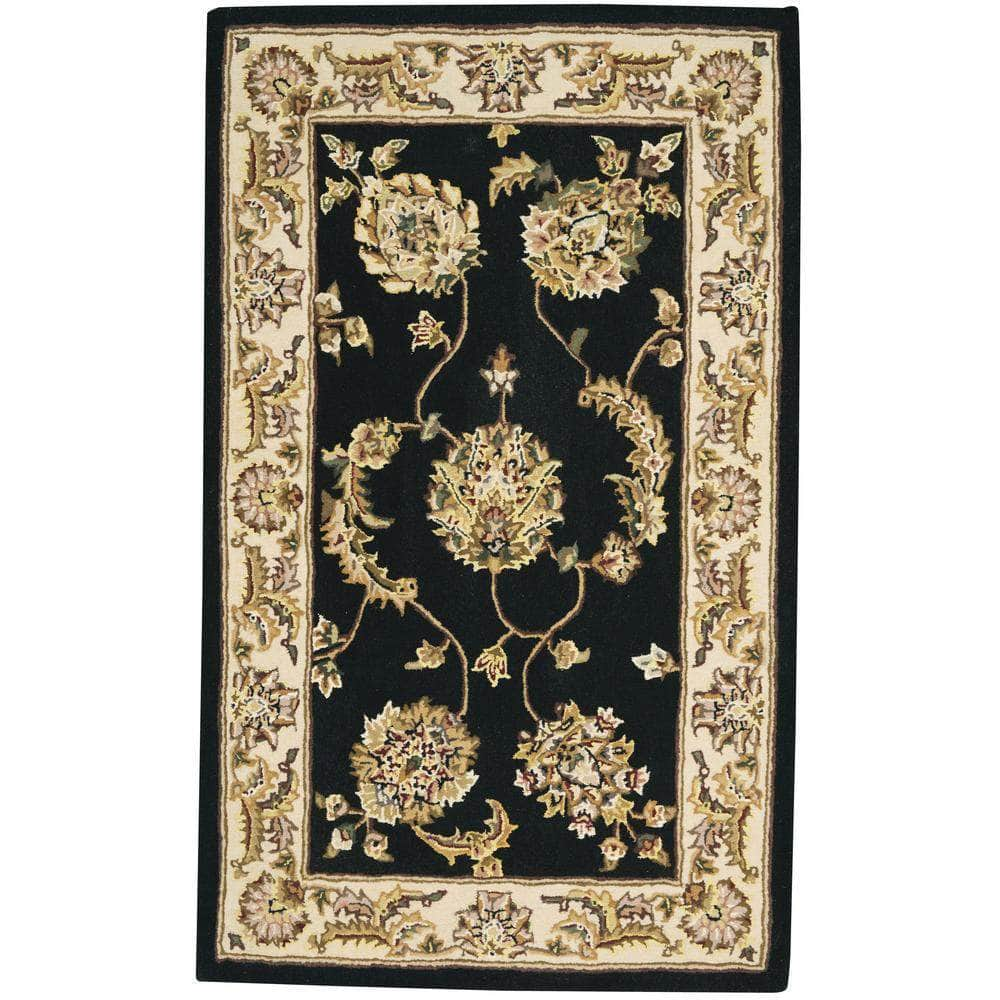 Nourison 2000 2022 Black Rugs #color_black