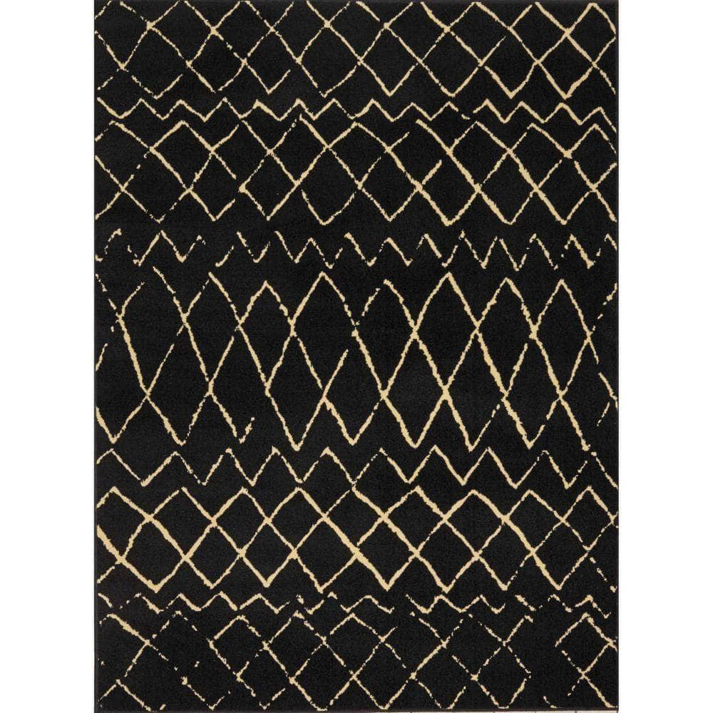 Grafix GRF04 Black Rugs #color_black